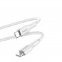 Puro ICON Soft kabel USB-C do USB-C PUR671, 1,5 m, biały