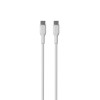 Puro ICON Soft kabel USB-C do USB-C PUR671, 1,5 m, biały