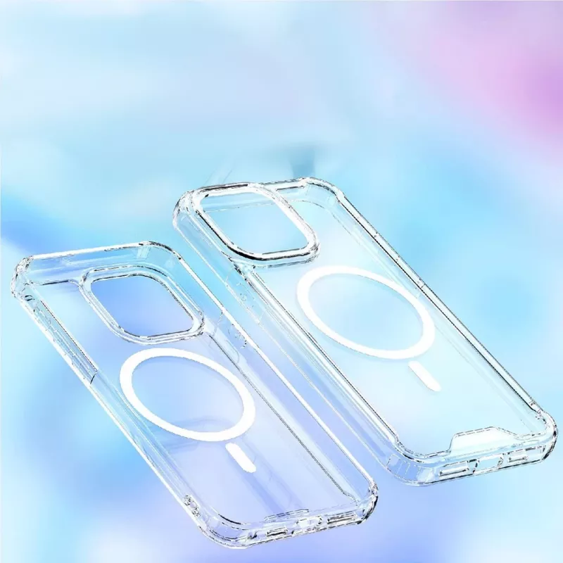 Hurtel Clear Corner Case MagSafe do iPhone 16 Plus, przezroczyste