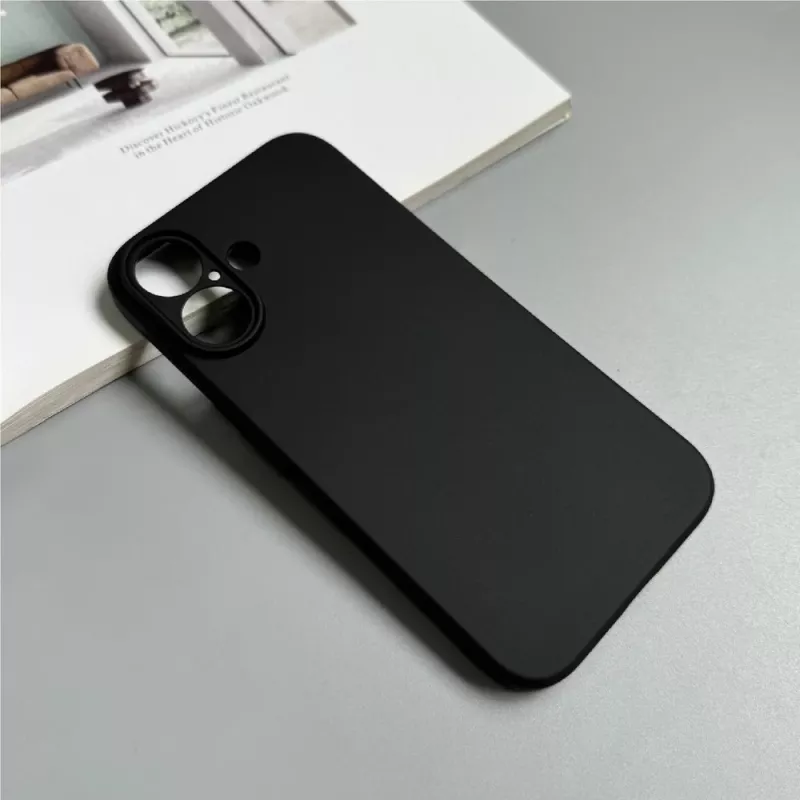 Hurtel Etui Soft Case do iPhone 16 Plus, czarny