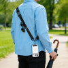 Tech-Protect C9S Rope Crossbody pasek do telefonu, czarny