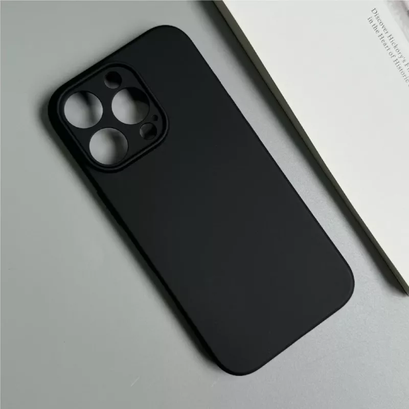 Etui Soft Case Hurtel do iPhone 16 Pro Max, czarne