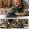 Tech-Protect Kevlar Pro etui na tablet dla Samsung Galaxy Tab S9 11.0 / S10 FE / S10 Lite 10.9 (X710 / X716B / X520 / X526 / X400 / X406B), czarny