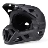 Kask rowerowy pełny Wozinsky z odpinanym wizjerem, 60-62 cm, czarny
