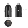 Orico MiniRing MR-30-2C 30W ładowarka samochodowa 2x USB-C, czarna