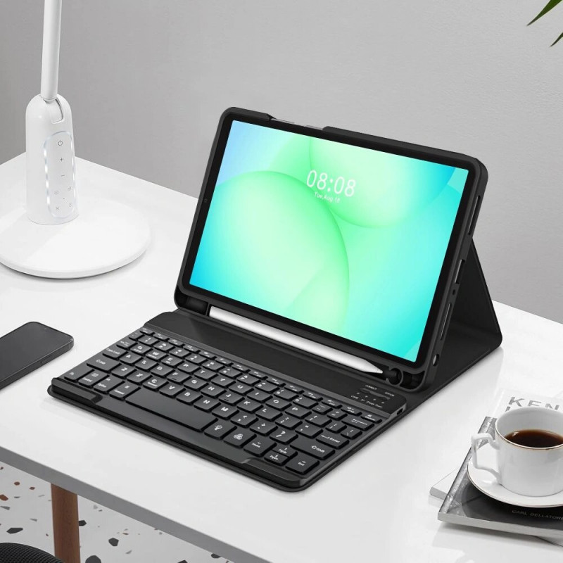Tech-Protect SmartCase Pen + Keyboard do Samsung Galaxy Tab A9+ / A11+ 11.0 (X210 / X215 / X216 / X230 / X235 / X236), czarny