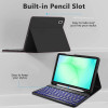 Tech-Protect SmartCase Pen + Keyboard do Samsung Galaxy Tab A9+ / A11+ 11.0 (X210 / X215 / X216 / X230 / X235 / X236), czarny