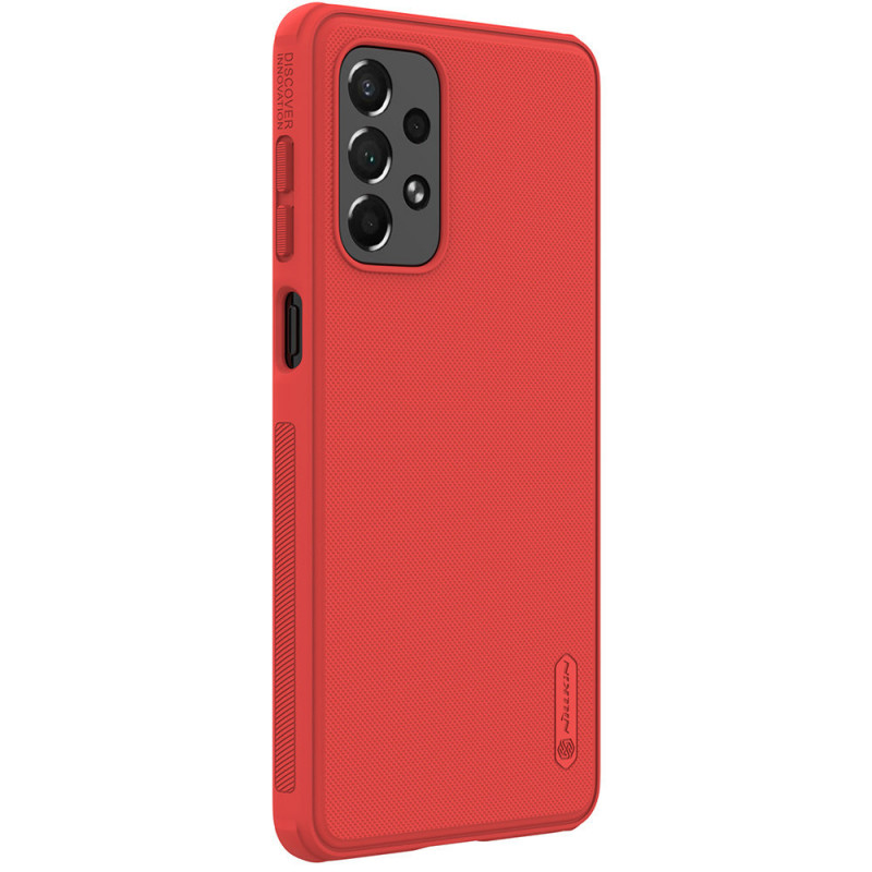 Etui Nillkin Super Frosted Shield Pro do Samsung Galaxy A73, czerwone