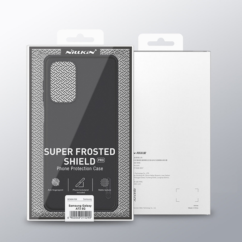 Etui Nillkin Super Frosted Shield Pro do Samsung Galaxy A73, czerwone