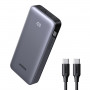 Power bank UGREEN PB532 20000mAh 30W z dwukierunkowym szybkim ładowaniem, 2x USB-C, USB-A, szary
