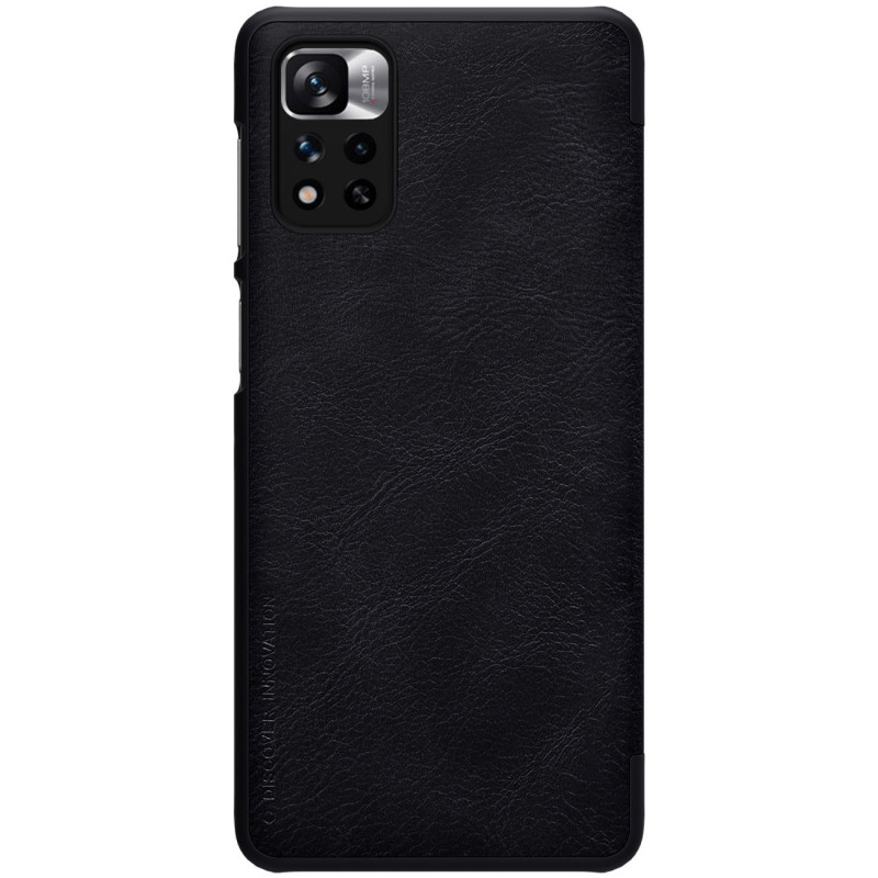 [CR] Nillkin Qin Case do Xiaomi Mi 11i HyperCharge / Redmi Note 11 Pro (China), czarny (zwrot konsumencki)