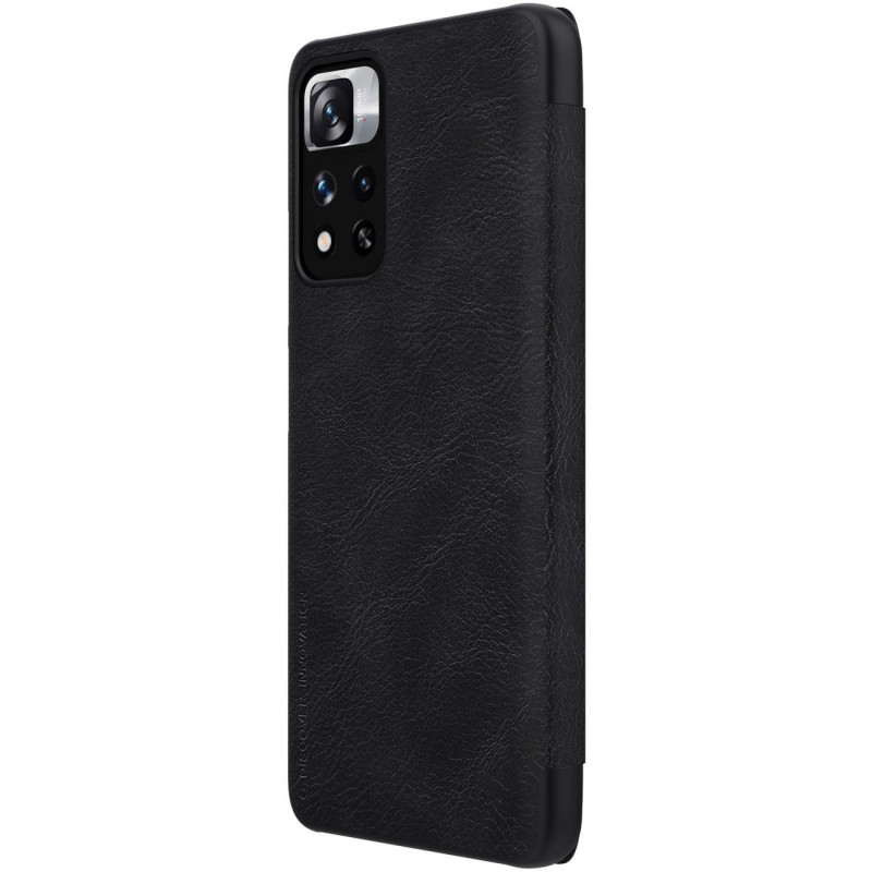 [CR] Nillkin Qin Case do Xiaomi Mi 11i HyperCharge / Redmi Note 11 Pro (China), czarny (zwrot konsumencki)
