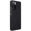 [CR] Nillkin Qin Case do Xiaomi Mi 11i HyperCharge / Redmi Note 11 Pro (China), czarny (zwrot konsumencki)