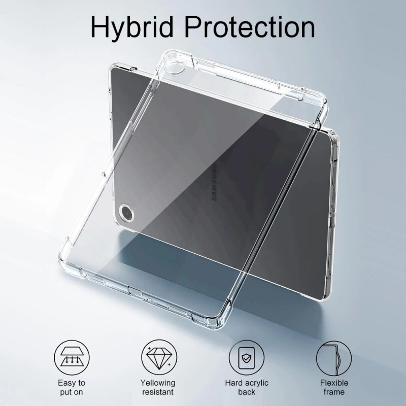 Tech-Protect FlexAir etui na tablet do Samsung Galaxy Tab A9+ / A11+ 11.0 (X210 / X215 / X216 / X230 / X235 / X236), przezroczyste