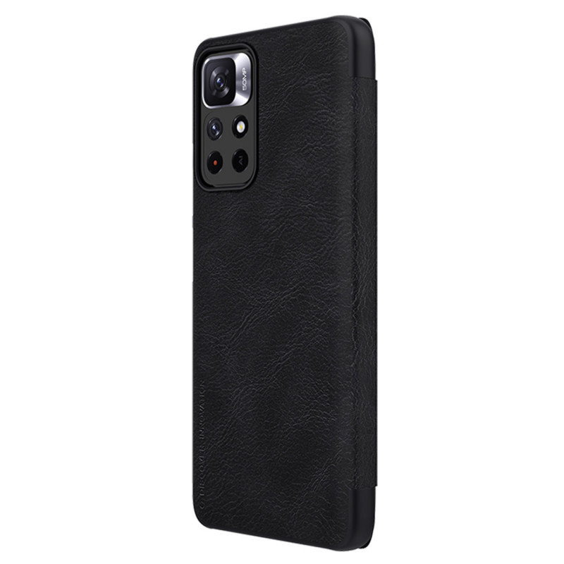 Etui Nillkin Qin do Xiaomi Redmi Note 11T 5G / Poco M4 Pro 5G, czarne
