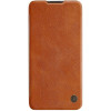 [CR] Nillkin Qin etui do Xiaomi Redmi Note 9T 5G, brązowe (zwrot konsumencki)