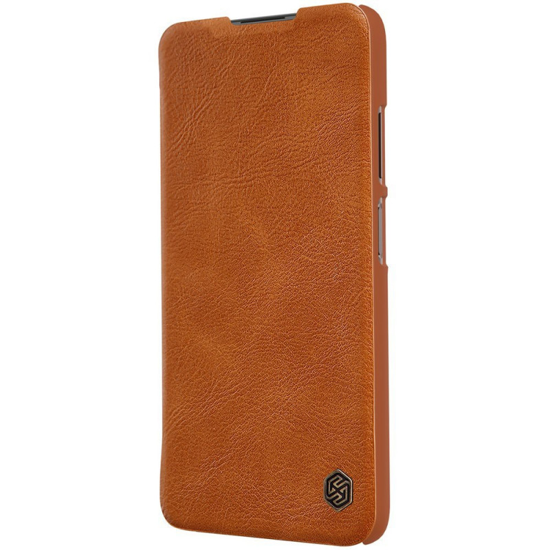 [CR] Nillkin Qin etui do Xiaomi Redmi Note 9T 5G, brązowe (zwrot konsumencki)