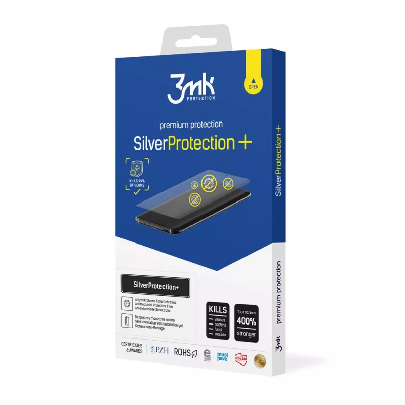 Folia ochronna na ekran 3MK Silver Protect+ do Google Pixel 6a o działaniu antybakteryjnym