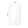 Tech-Protect Glass Fit+ szkło hartowane do Samsung Galaxy Tab A9 / A11 8.7 (X110 / X115 / X133 / X135), przezroczyste (2 szt.)