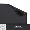 Tech-Protect A100 Podkładka pod mysz 35x25 cm, czarna