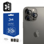 Szkło ochronne na aparat 3MK Lens Protection Pro Apple iPhone 13 Pro / 13 Pro Max, grafitowy szary