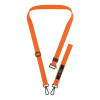 Tech-Protect C6S Rope Crossbody smycz do telefonu, Cosmic Orange