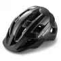 Kask rowerowy młodzieżowy Rockbros LK-67 z odłączanym daszkiem, 54-58 cm, czarny