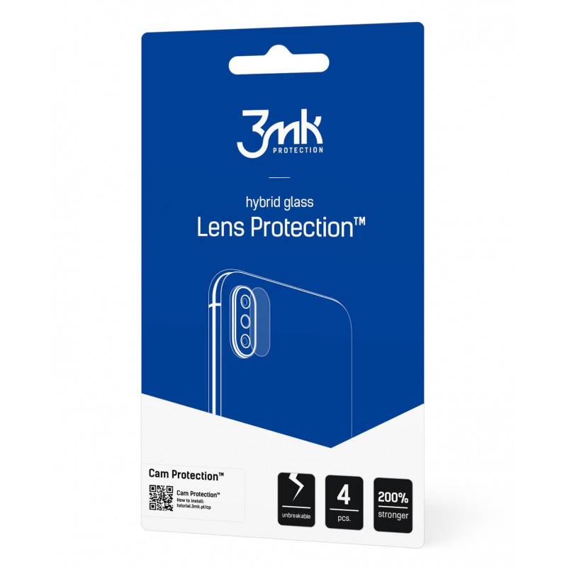 Szkło ochronne na aparat 3MK Lens Protection dla Samsung Galaxy A53 5G (4 szt.)
