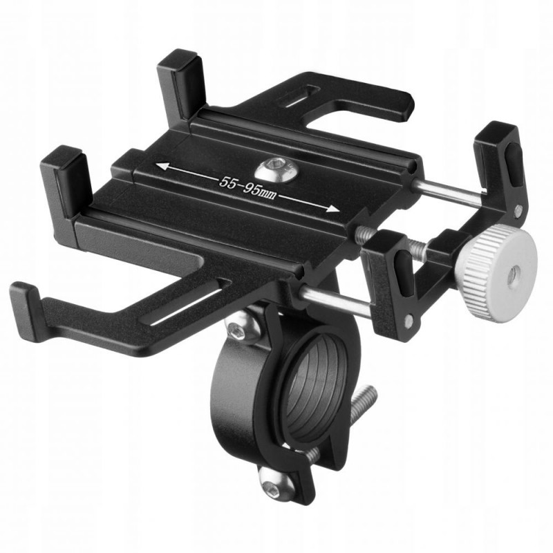 Tech-Protect Alupro uniwersalny uchwyt na telefon na rower, czarny