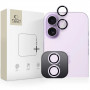 Tech-Protect Camring Fit+ osłony obiektywu aparatu do Apple iPhone 16 / 16 Plus / 17, Lavender