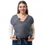 Momcozy M20SSCJ01 chusta do noszenia dziecka, ciemnoszary