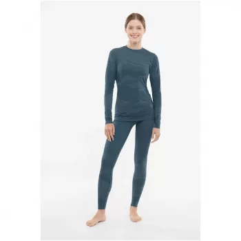 Viking Gasher Lady Set Merino bielizna damska, turkusowy, L