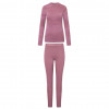 Viking Gasher Lady Set Merino bielizna damska, różowy, L