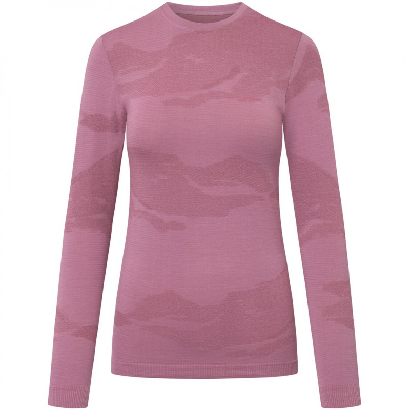 Viking Gasher Lady Set Merino bielizna damska, różowy, L