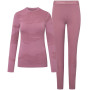 Viking Gasher Lady Set Merino bielizna damska, różowy, S