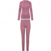Viking Gasher Lady Set Merino bielizna damska, różowy, S
