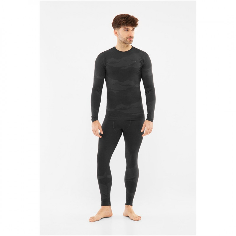 VIKING Gasher Man Set Merino zestaw męskiej bielizny termoaktywnej, rozmiar L, czarny