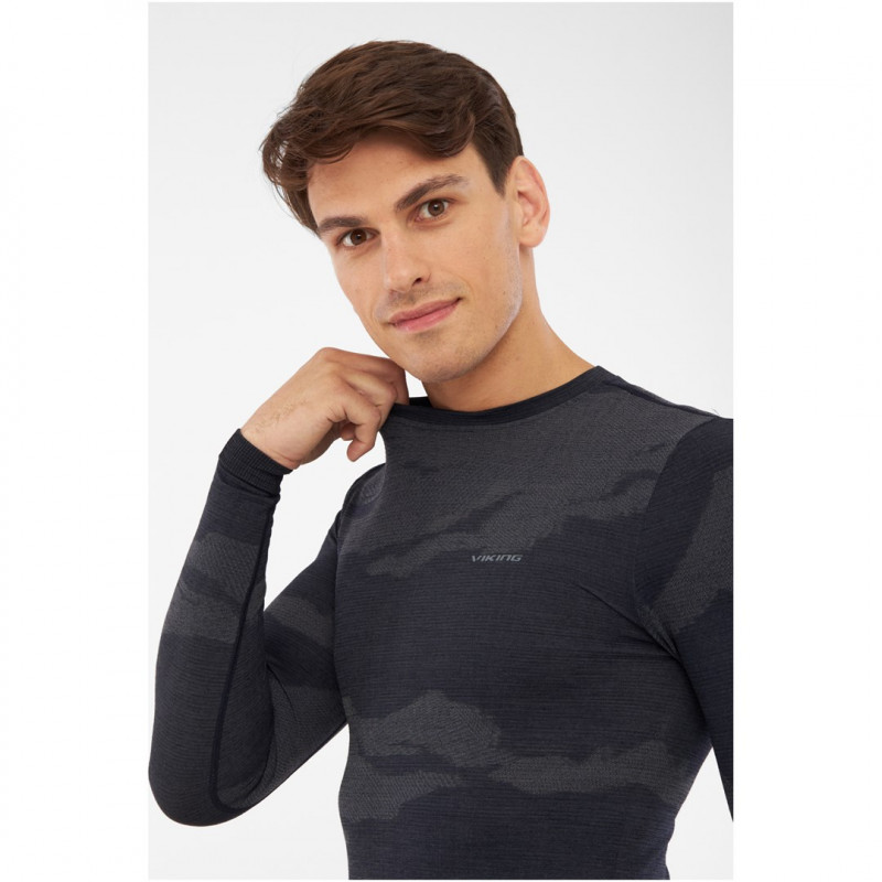 VIKING Gasher Man Set Merino bielizna męska, rozmiar M, granatowy