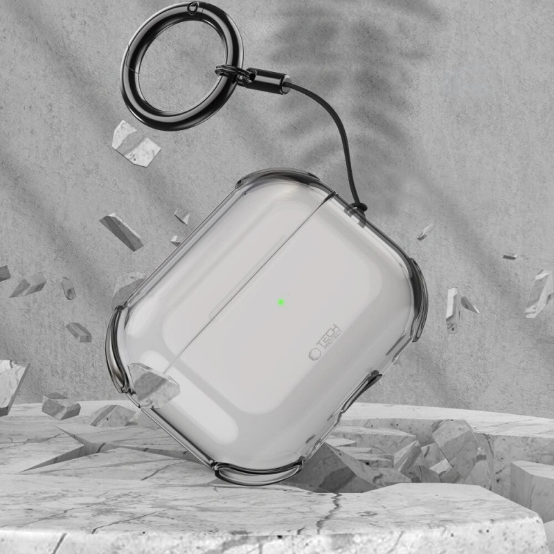 Etui Bounce Tech-Protect do Apple AirPods Pro 3, Ash