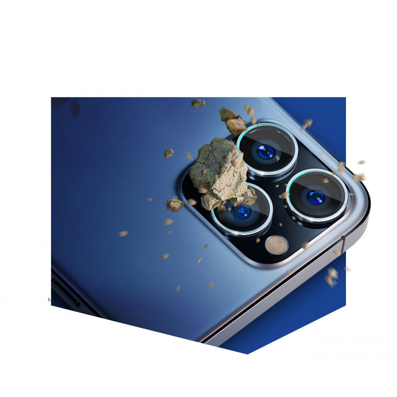 3MK Lens Protection Pro osłona aparatu na Apple iPhone 11 Pro / 11 Pro Max, srebrna