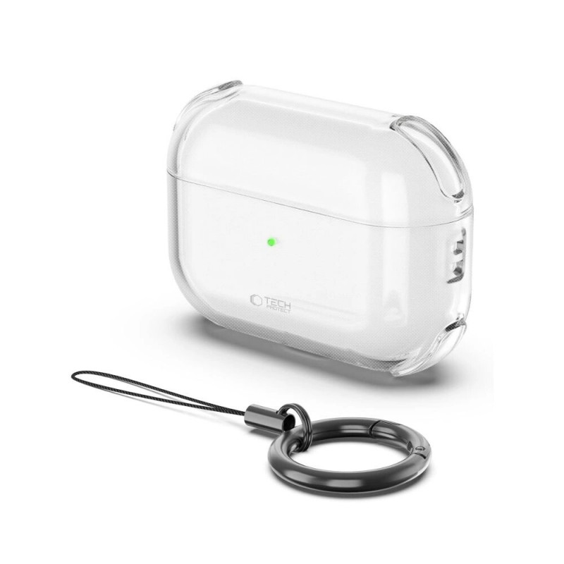 Tech-Protect etui Bounce do Apple AirPods Pro 3, przezroczyste