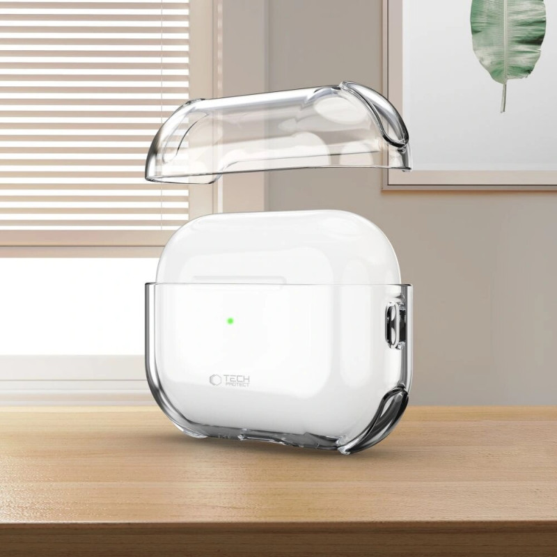 Tech-Protect etui Bounce do Apple AirPods Pro 3, przezroczyste