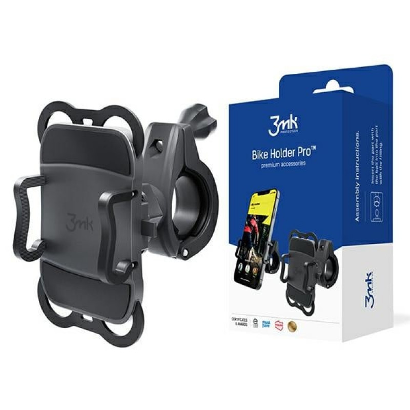Uchwyt na telefon rowerowy 3MK Bike Holder Pro