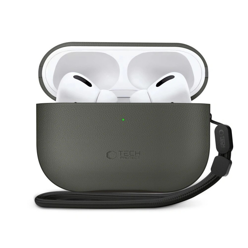 Etui Tech-Protect NaturalFit do Apple AirPods Pro 3, Olive Green
