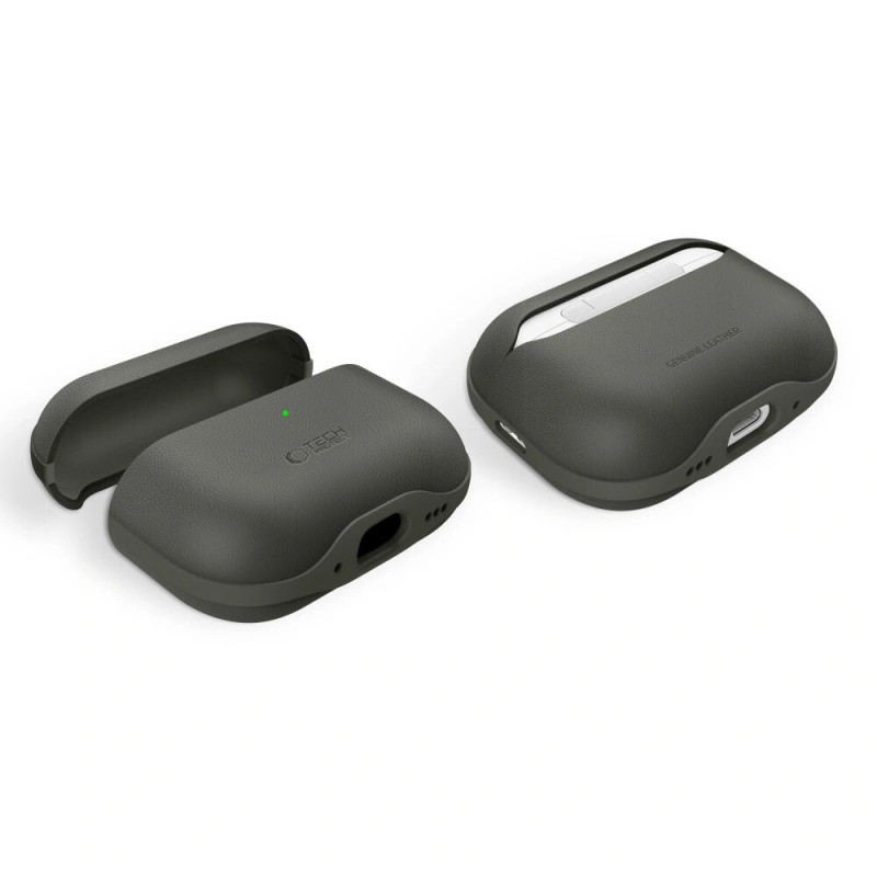 Etui Tech-Protect NaturalFit do Apple AirPods Pro 3, Olive Green