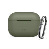 Tech-Protect Silicone Hook etui z silikonu na Apple AirPods Pro 3, Olive Green