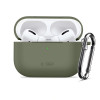 Tech-Protect Silicone Hook etui z silikonu na Apple AirPods Pro 3, Olive Green