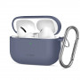 Tech-Protect Silicone Hook etui silikonowe na Apple AirPods Pro 3, Baby Blue