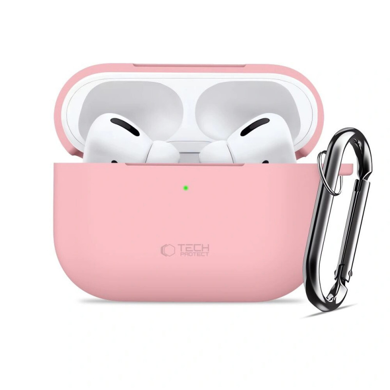 Tech-Protect Silicone Hook etui Apple AirPods Pro 3 różowe
