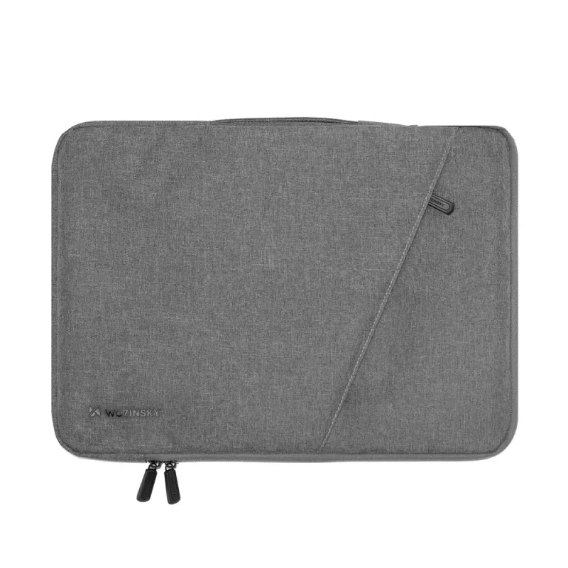Torba na laptopa Wozinsky WTNP-15G 15.6" z wysuwanym uchwytem, szara
